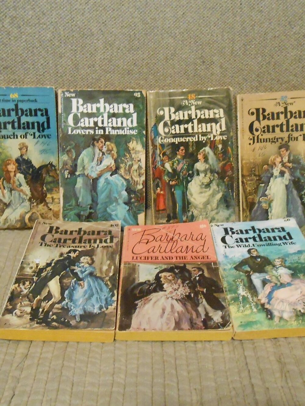 Barbara Cartland Book Bundle